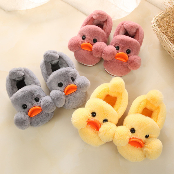 Papuci de damă pentru copii cu elemente 3D potrivite pentru fete și băieți