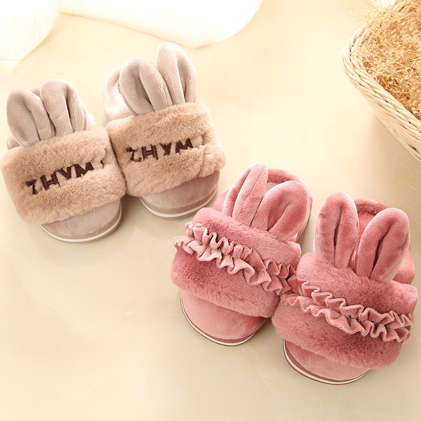 Детски меки  пантофи в два модела - няколко цвята