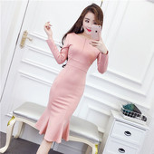 Rochie eleganta de dama in trei culori