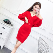 Rochie eleganta de dama in trei culori