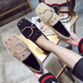 Актуален модел дамски мокасини с метална декорация в три цвята