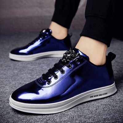 Модерни лачени маратонки в четири цвята