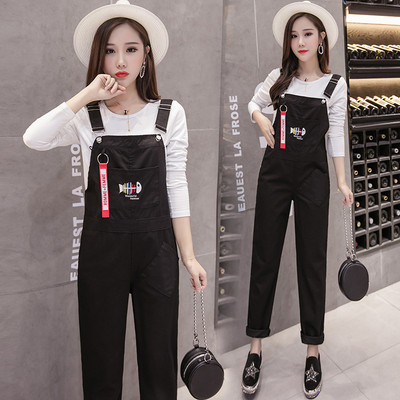 Salopetă modernă pentru femei în negru