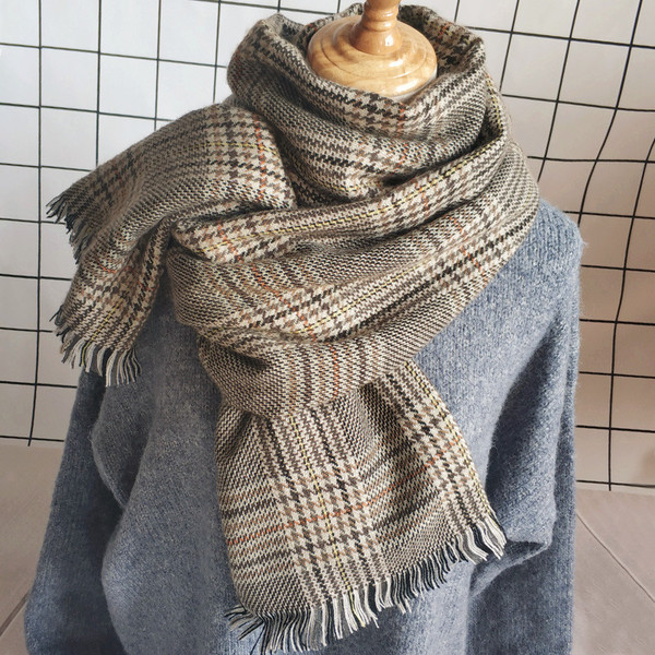 Eșarfă groasă de damă în diferite culori