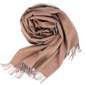 Дамски модерен двулицев шал в различни цветове