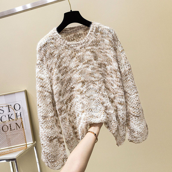 NOU Pulover de dama modern model larg in doua culori