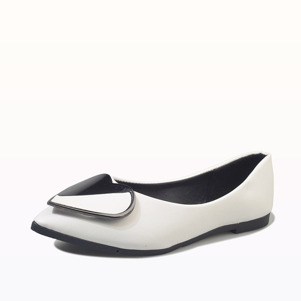 Mocasini moderni de dama cu decor in trei culori