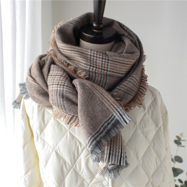 Eșarfă casual de iarnă de damă în diferite culori