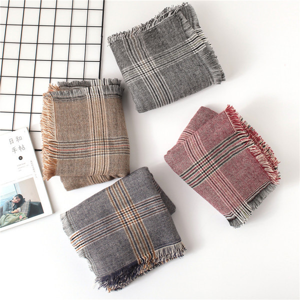 Eșarfă casual de iarnă de damă în diferite culori