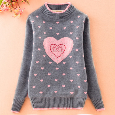 Bluza lunga pentru copii cu guler inalt in mai multe culori