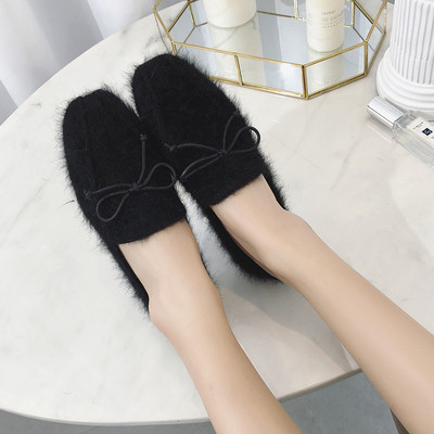 Μοντέρνα  γυναικεία μοκασίνια με κορδέλα σε τρία χρώματα