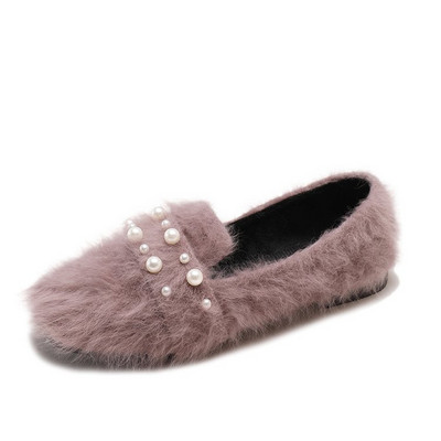 Mocasini moderni de dama cu elemente decorative in trei culori