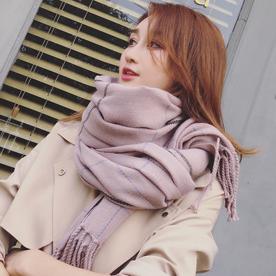 Eșarfă de damă modernă în carouri în mai multe culori