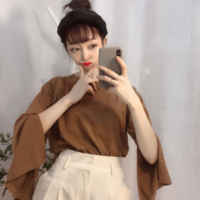 Bluza de dama in mai multe culori cu maneci deschise