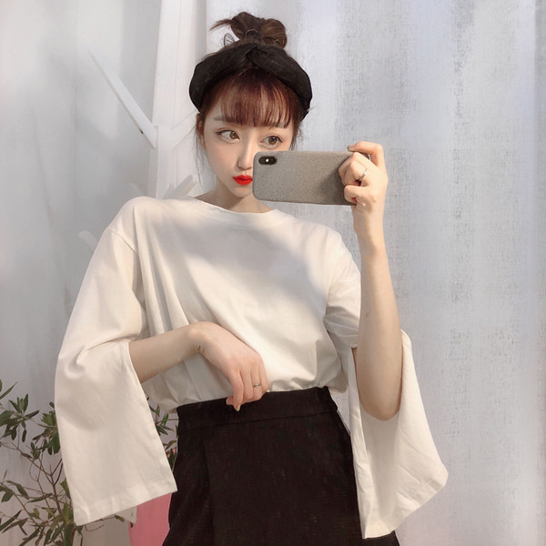 Bluza de dama in mai multe culori cu maneci deschise