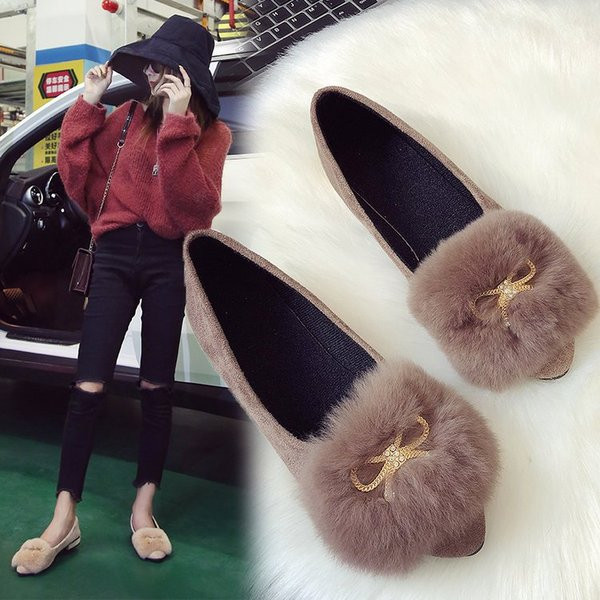 Модерни дамски мокасини с метална декорация от еко велур в три цвята