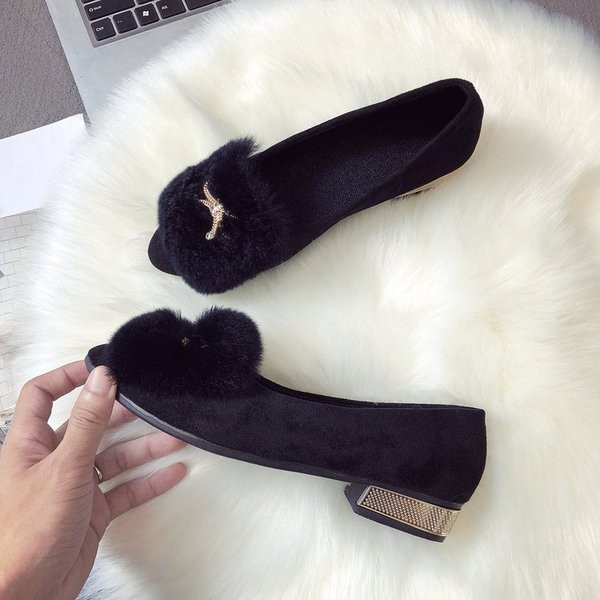 Модерни дамски мокасини с метална декорация от еко велур в три цвята