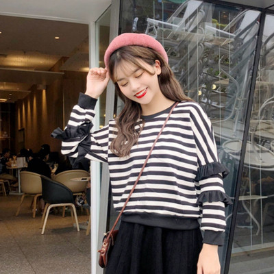 Bluză casual de damă cu mâneci lungi