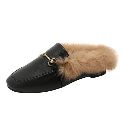 Mocasini moderni de dama din piele ecologica cu puck in trei culori