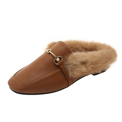 Mocasini moderni de dama din piele ecologica cu puck in trei culori