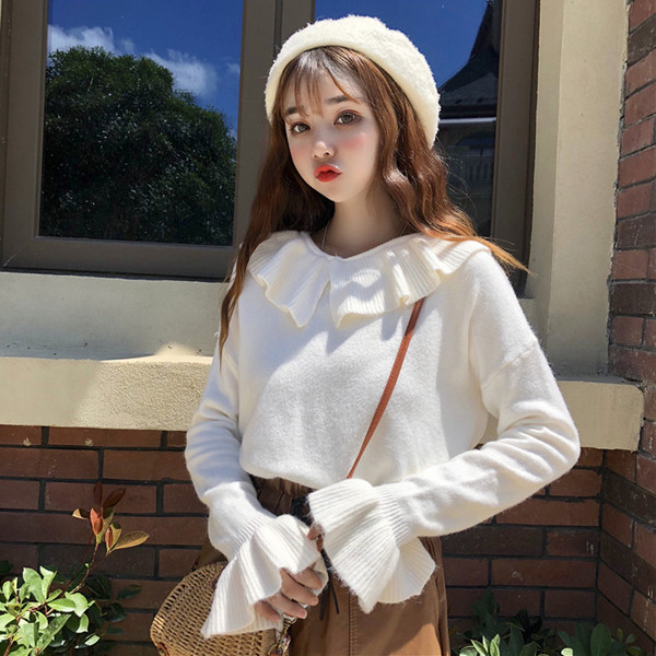 Pulover elegant de dama in doua culori