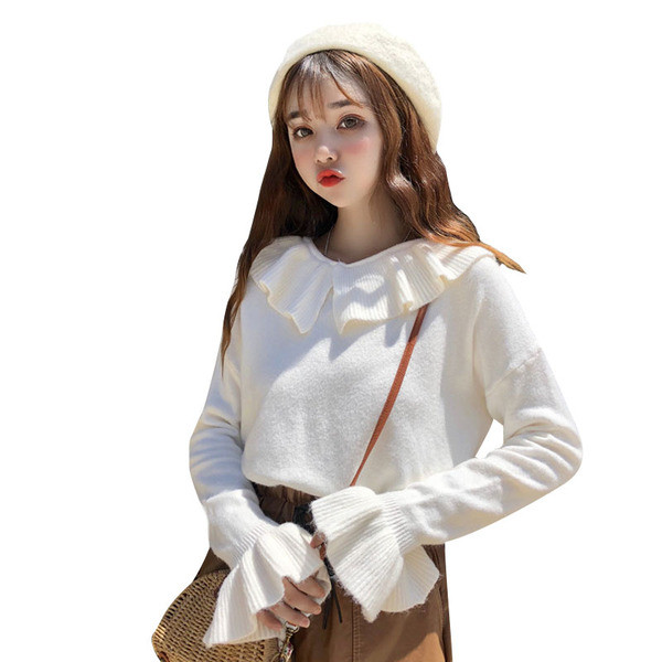 Pulover elegant de dama in doua culori