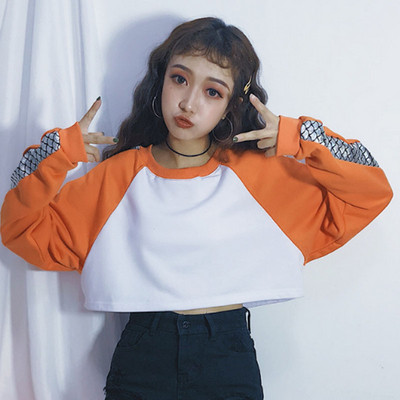 Bluza scurta de dama in trei culori