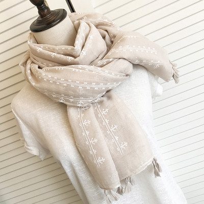 Eжедневен дамски шал в няколко цвята