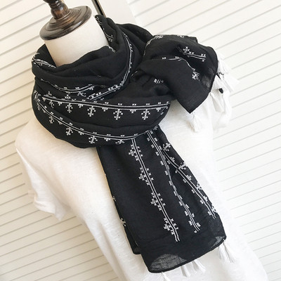 Eжедневен дамски шал в няколко цвята