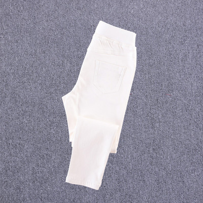 Παιδικά τζιν για κορίτσια σε μαύρο και άσπρο χρώμα