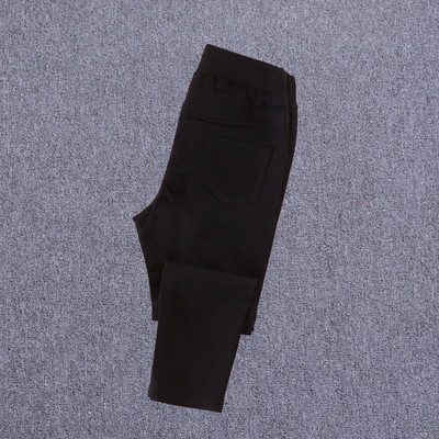 Παιδικά τζιν για κορίτσια σε μαύρο και άσπρο χρώμα