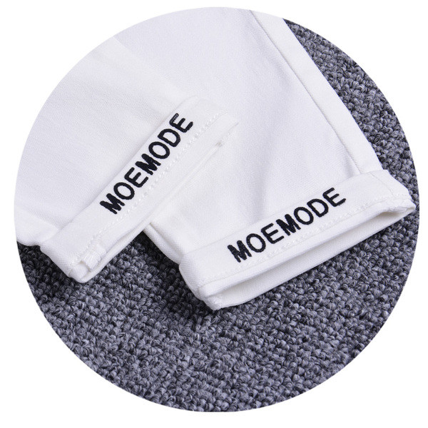 Παιδικά τζιν για κορίτσια σε μαύρο και άσπρο χρώμα