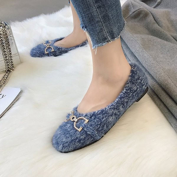 Mocasini casual dama cu decor metalic in mai multe culori