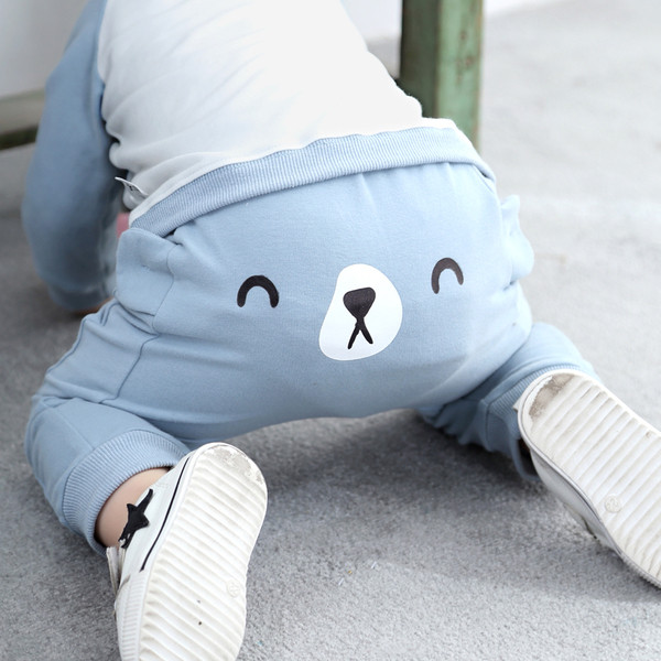 Pantaloni copii in mai multe culori cu elemente 3D si imprimeu