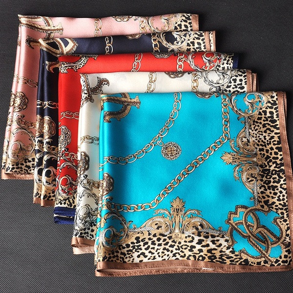 Esarfa de dama eleganta din matase in cinci culori