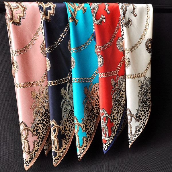 Esarfa de dama eleganta din matase in cinci culori