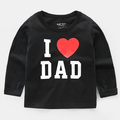 Bluză pentru copii alb-negru cu inscripție