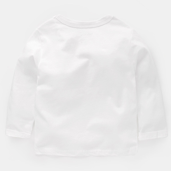 Bluză pentru copii alb-negru cu inscripție