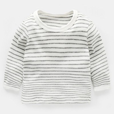 Детска блуза с О-образна яка за момчета в няколко цвята