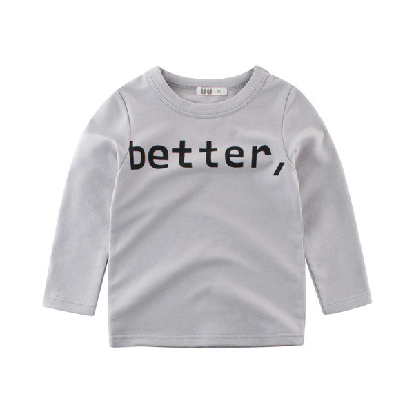 Детска блуза за момичета и момчета в няколко цвята с надпис