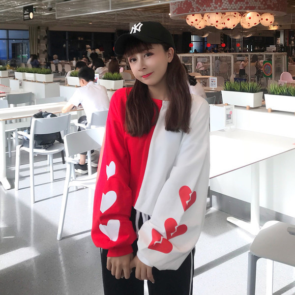 Bluza de dama model larg cu aplicatii in doua culori