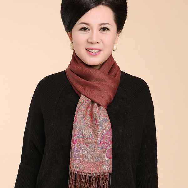 Eșarfă zilnică de damă în două culori