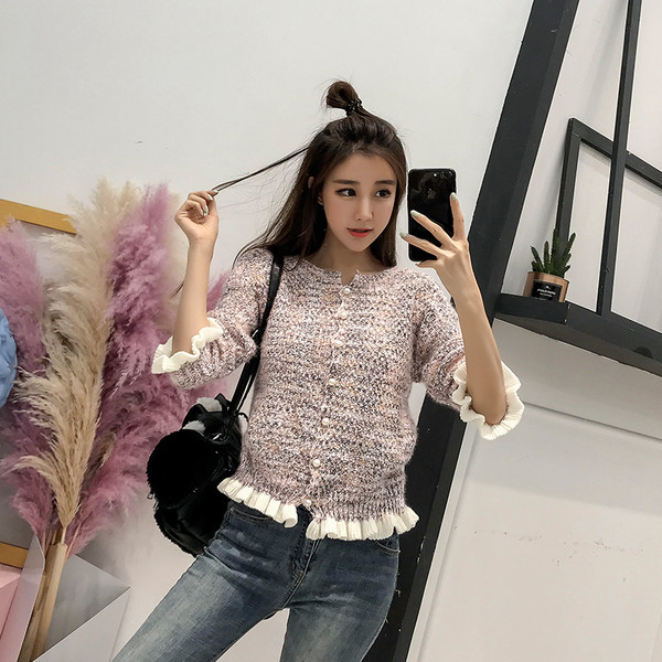 Vesta moderna de dama in doua culori