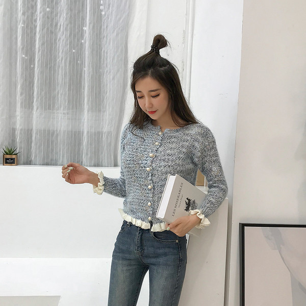 Vesta moderna de dama in doua culori