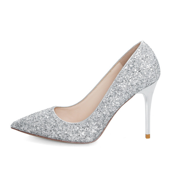 Μοντέρνα γυναικεία παπούτσια  με ψηλά τακούνια  σε τρία χρώματα