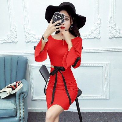 Γυναικείο κομψό φόρεμα σε τέσσερα χρώματα