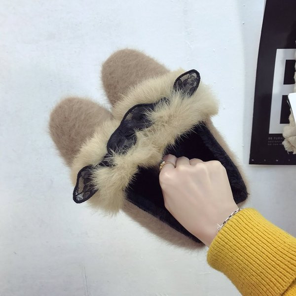 Ежедневен модел дамски мокасини с панделка в два цвята