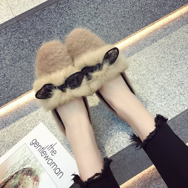 Ежедневен модел дамски мокасини с панделка в два цвята