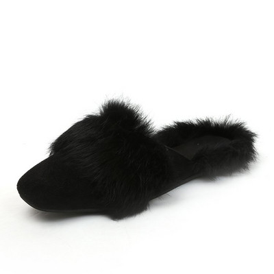 Νέο μοντέλο γυναικεία μοκασίνια  από οικολογικό σουέτ με χνούδι σε τρία χρώματα