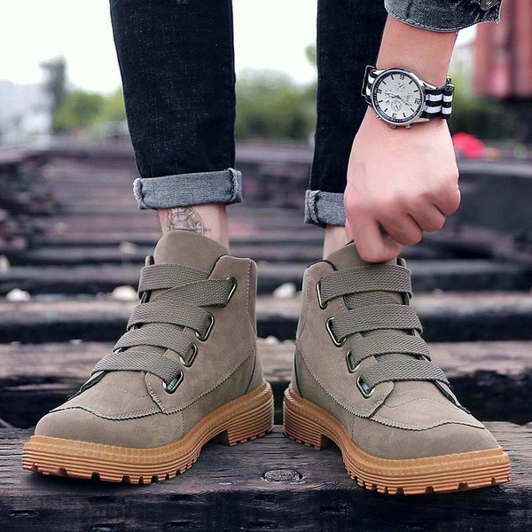 Cizme de iarna pentru barbati in doua culori